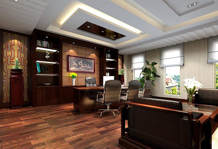 中式风格的办公室装修